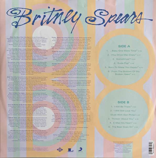 Britney Spears – Baby One More Time LP